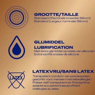 Durex Nude - Latexvrij Condooms voor huid-op-huid gevoel (40st + 10st GRATIS)