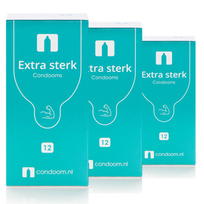 Condooms.be Extra Sterk Condooms (2x 12st + 12 Gratis)
