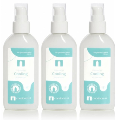 Condooms.be Glijmiddel Cooling   (2x 100ml + 100ml Gratis)